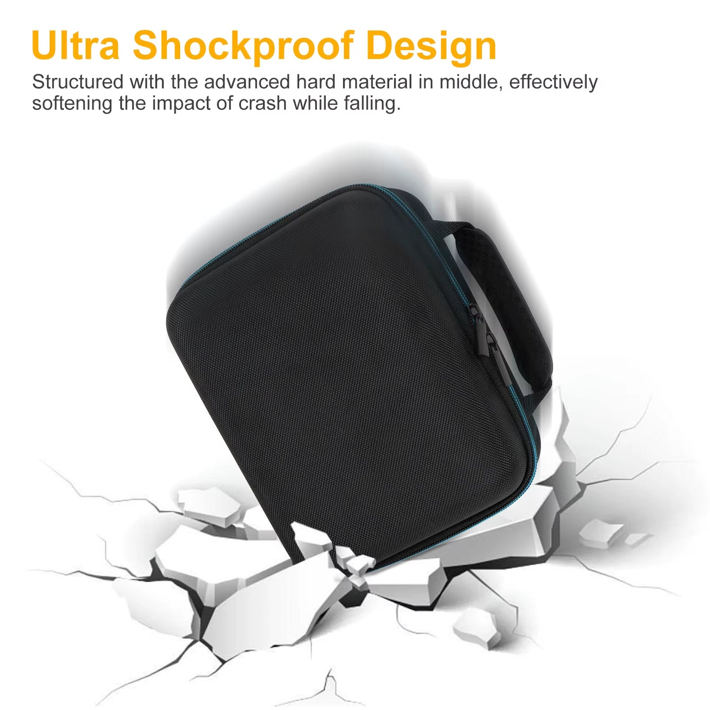 For Magcubic HY300/HY300 Pro/Hy300 Mini Projector Storage Bag Hard EVA Carrying Case Travel Storage for Projector Accessories