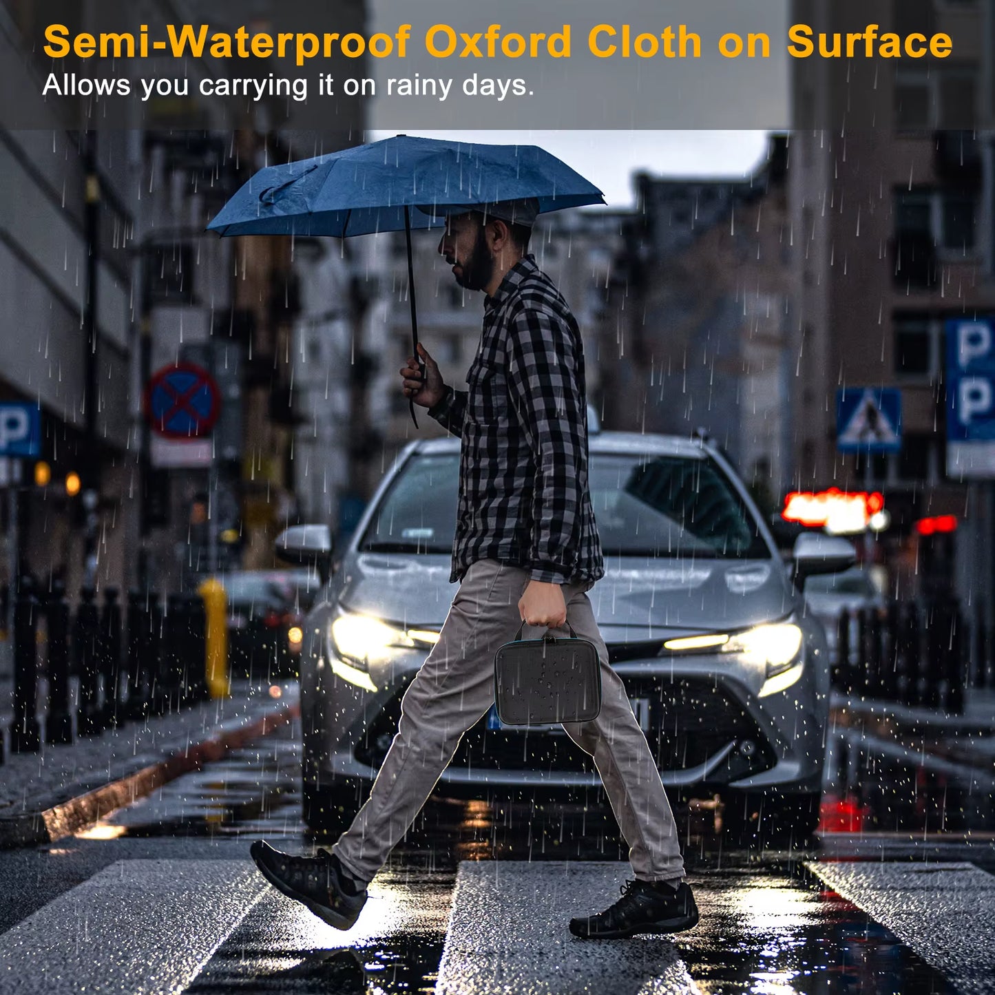 For Magcubic HY300/HY300 Pro/Hy300 Mini Projector Storage Bag Hard EVA Carrying Case Travel Storage for Projector Accessories